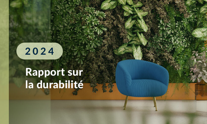 Image d'un espace bureau rempli de verdure
